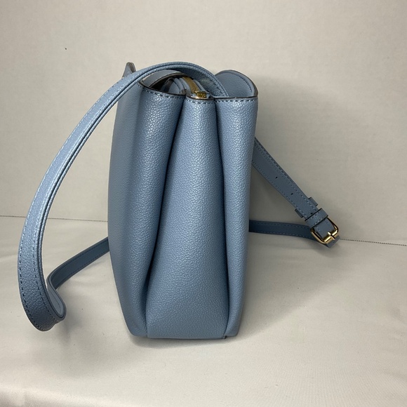 Nine West light blue leather cross body handbag - Picture 3 of 8